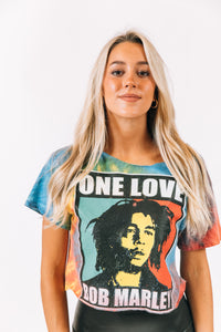 Bob Marley Tie Dye Tee