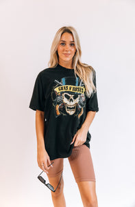 Distressed Guns N Roses Tee