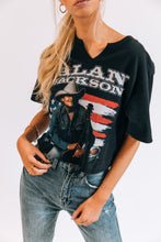 Load image into Gallery viewer, Alan Jackson Crop Tee