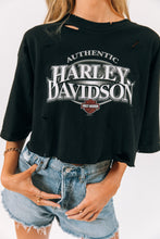 Load image into Gallery viewer, Cartersville Harley Davidson Crop Tee