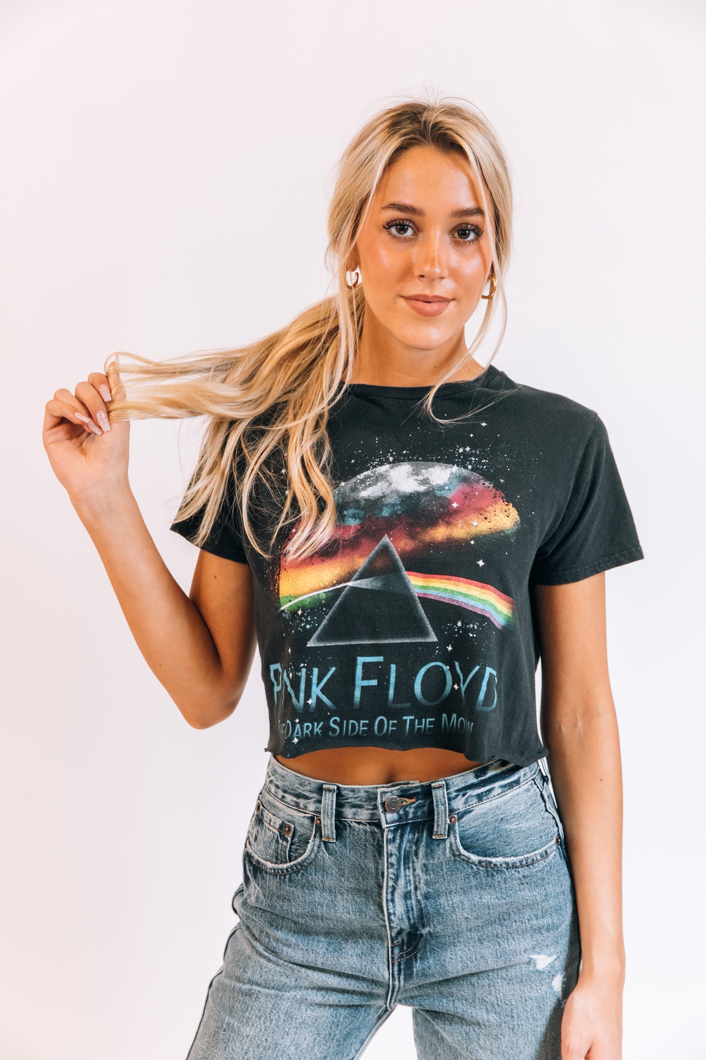 Pink Floyd Crop Tee