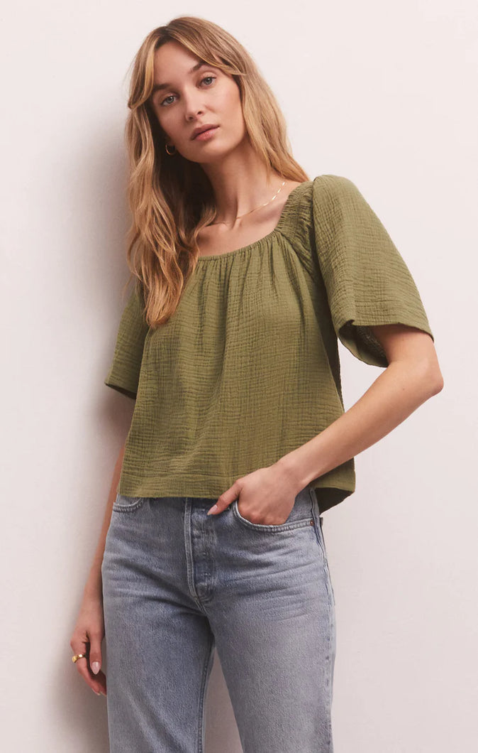 No Rules Gauze Top