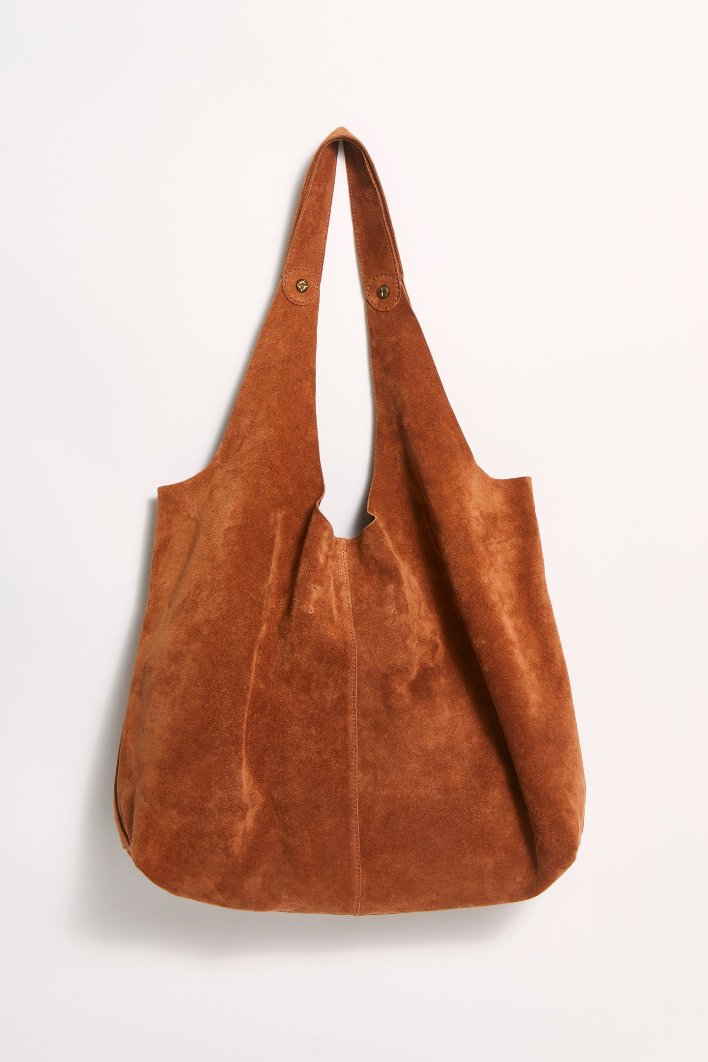 Paris Suede Tote Rust