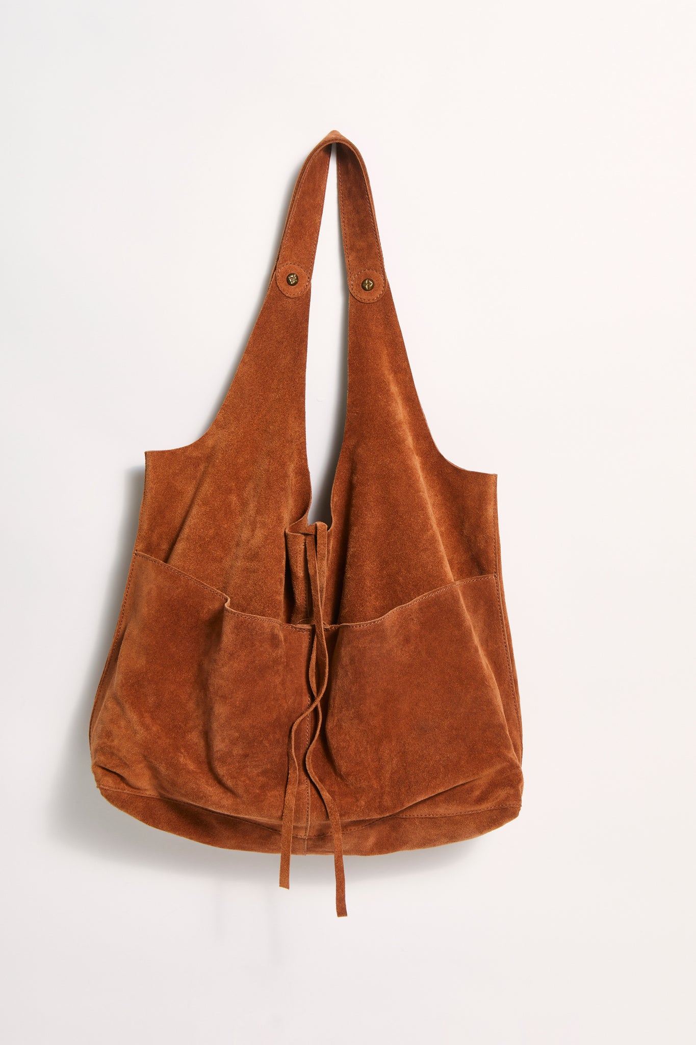 Paris Suede Tote Rust – Nina + Leigh