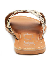 Load image into Gallery viewer, Pebble Sandal White Leopard
