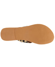 Load image into Gallery viewer, Pebble Sandal White Leopard