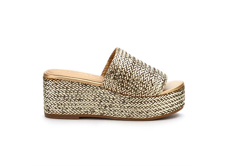 Peony Gold Sandal