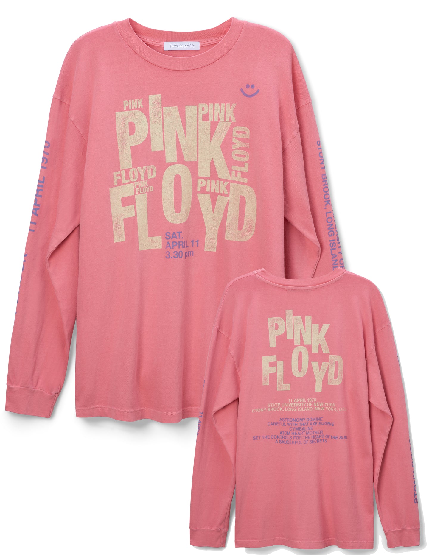 Pink Floyd Oversized Long Sleeve