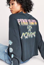 Load image into Gallery viewer, Pink Floyd Pompeii Long Sleeve Crop
