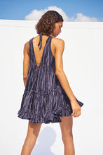 Load image into Gallery viewer, Pleated Plush Swing Dress