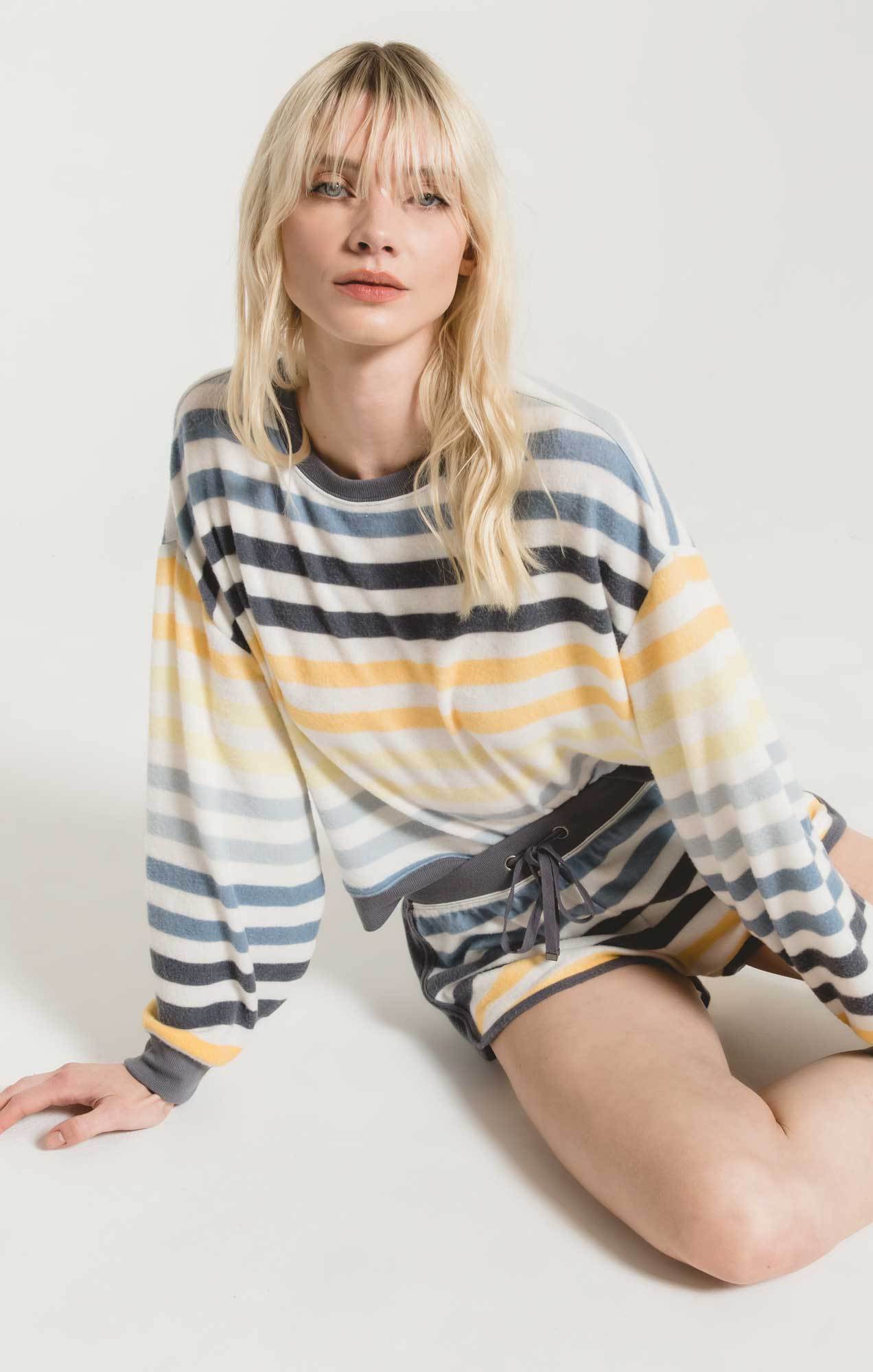 The Rainbow Stripe Short