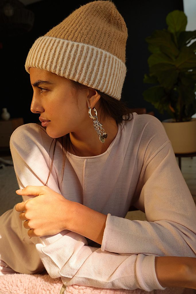 Straight Chill Ribbed Beanie