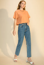 Load image into Gallery viewer, Go Now Crop Tee Sienna