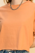 Load image into Gallery viewer, Go Now Crop Tee Sienna