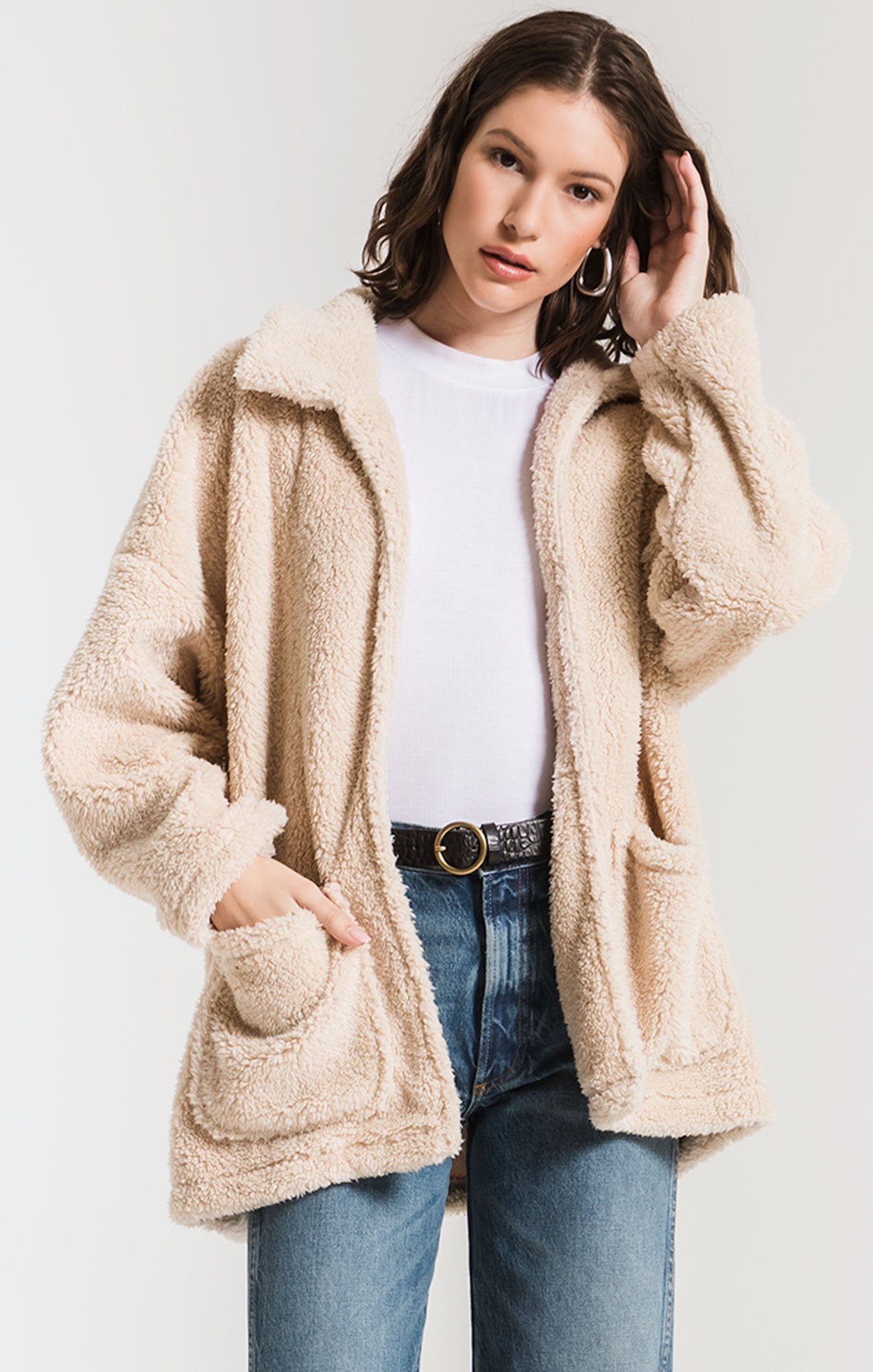Sherpa Teddy Bear Coat