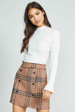 Load image into Gallery viewer, Stars Above Rib Knit Top Vanilla