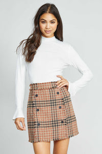 Stars Above Rib Knit Top Vanilla