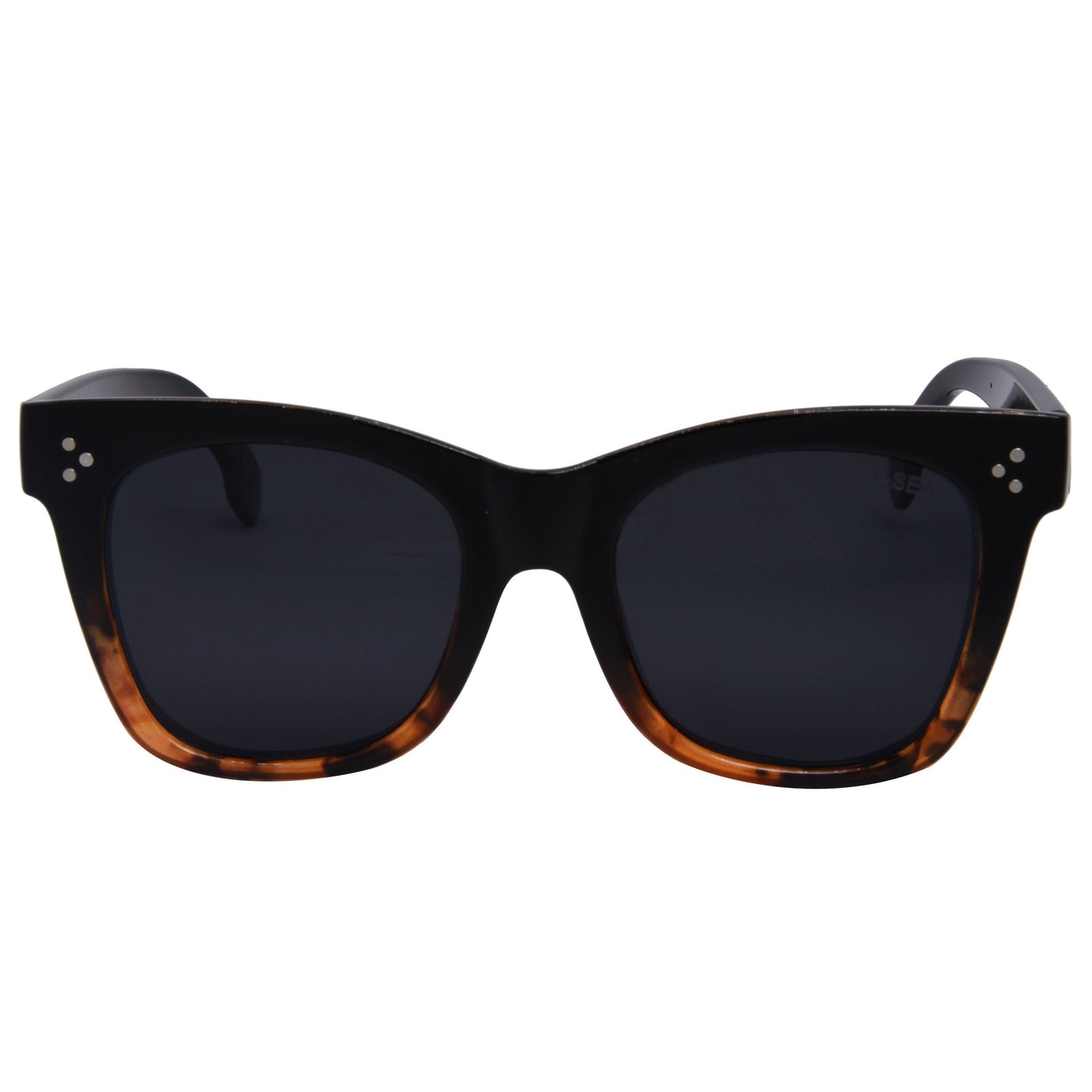 Stevie Sunnies Black Tort/Smoke