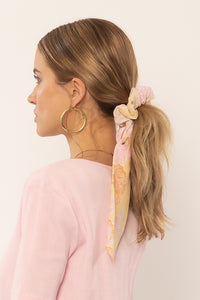 Swept Away Scrunchie Scarf Bone