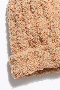 Cloud Rib Beanie Taupe