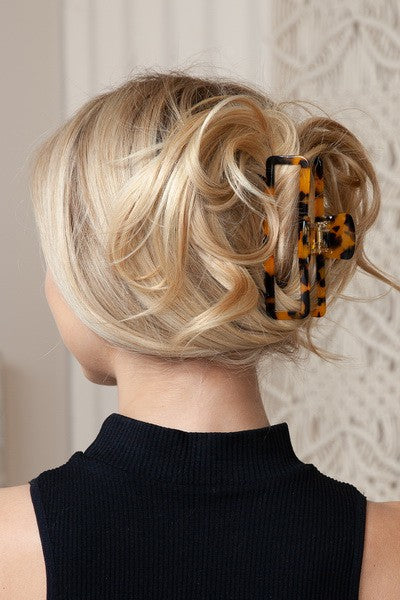 Fit In Claw Clip Brown