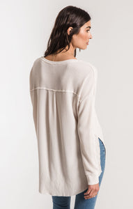 The Waffle Thermal Tunic Top