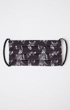 Load image into Gallery viewer, Safari Satin Mask Zebra Head Print