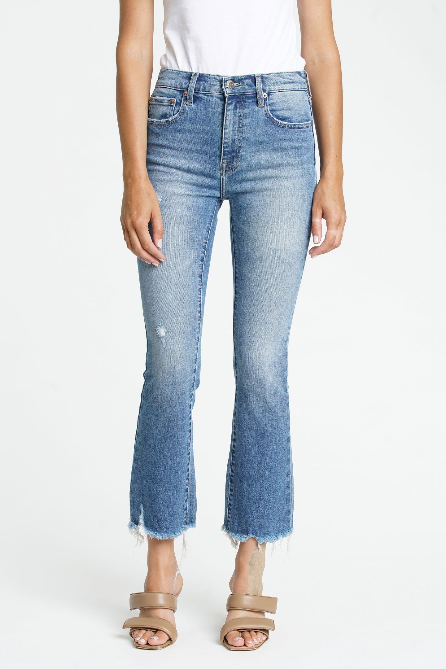 Lennon High Rise Cropped Boot Zuma